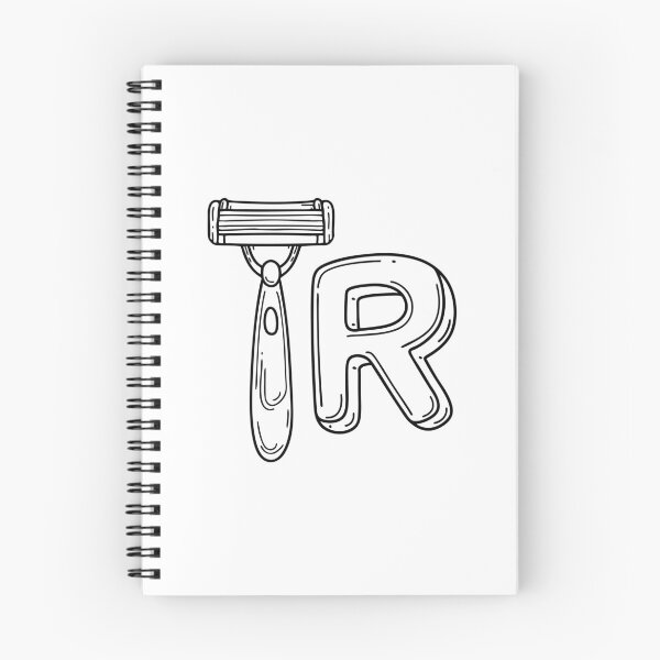 Item preview, An Illustration of letter R stand for Razor designed and sold by rasagamastore.