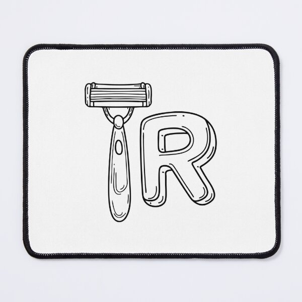 Item preview, An Illustration of letter R stand for Razor designed and sold by rasagamastore.