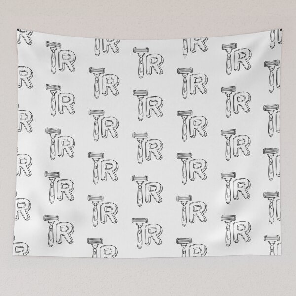 Item preview, An Illustration of letter R stand for Razor designed and sold by rasagamastore.
