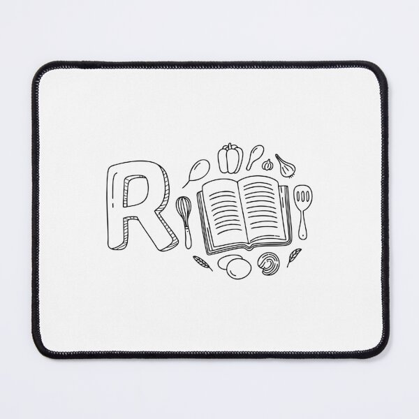 Item preview, An Illustration of letter R stand for Recipe designed and sold by rasagamastore.