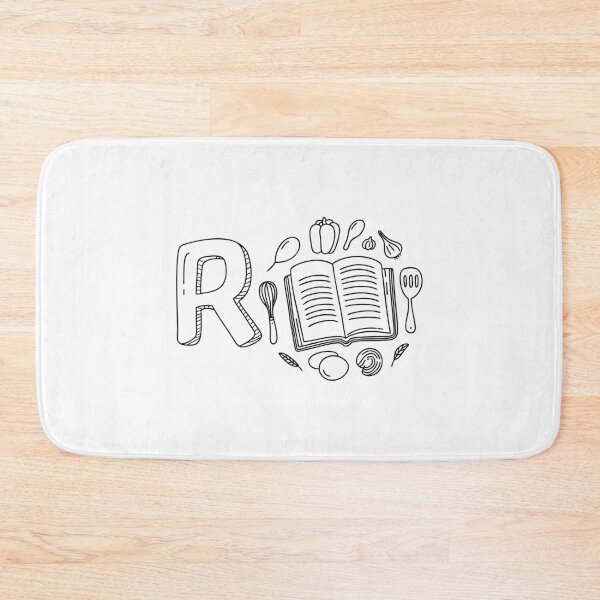 Item preview, An Illustration of letter R stand for Recipe designed and sold by rasagamastore.