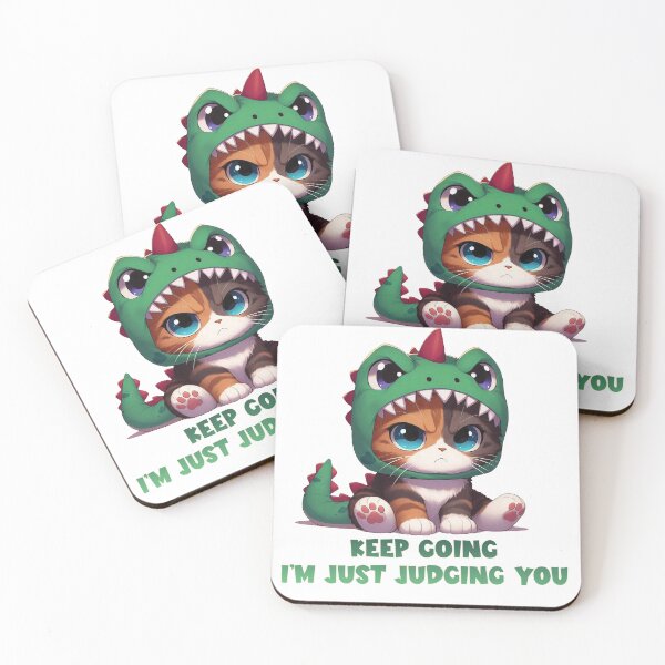 Item preview, judging cat designed and sold by Szmaszmo.