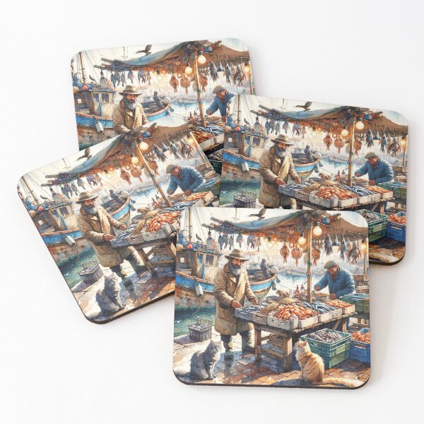 Item preview, Fish Market designed and sold by M-Y-A-R-T-.