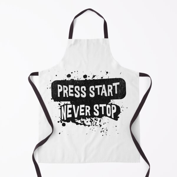 Item preview, Press Start Never Stop Gaming Design designed and sold by Charcoalart.