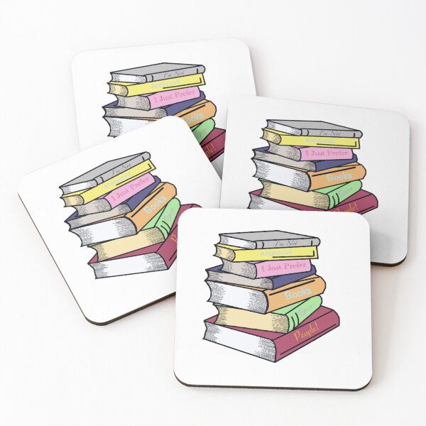 Item preview, I’m Not Antisocial, I Just Prefer Books Over People  designed and sold by Bookworm Illustration.