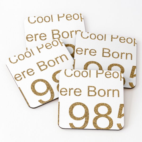 Item preview, ALL COOL PEOPLE WERE BORN IN 1985 SEQUIN designed and sold by TheIconSmith.