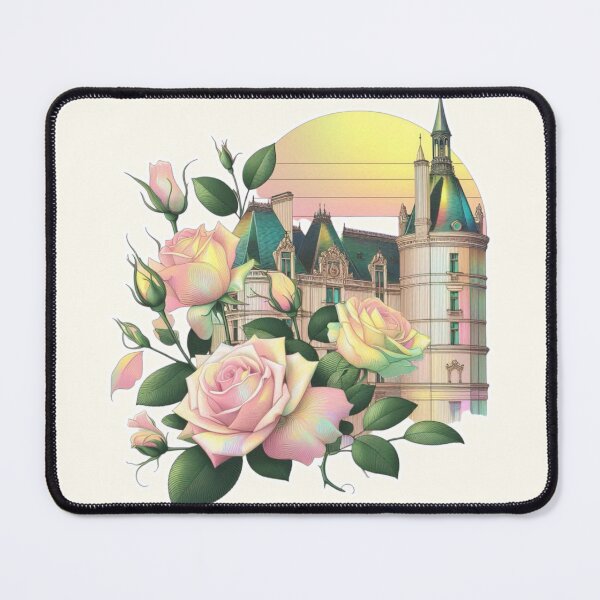 Item preview, Minimalist French Castle - Modern Chateaucore Aesthetic Wall Art designed and sold by Sugar Wisdom .
