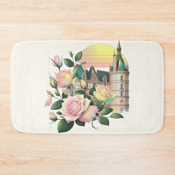 Item preview, Minimalist French Castle - Modern Chateaucore Aesthetic Wall Art designed and sold by Sugar Wisdom .