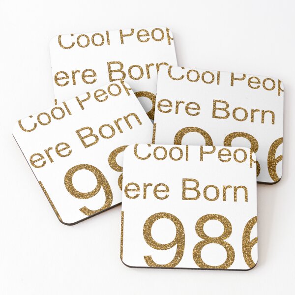 Item preview, ALL COOL PEOPLE WERE BORN IN 1986 SEQUIN designed and sold by TheIconSmith.