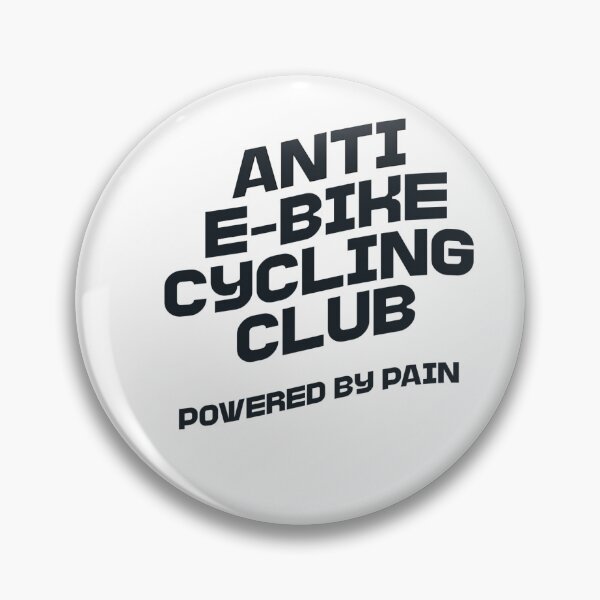 Item preview, Anti E-Bike Cycling Club – Powered by Pain | Road Cycling T-Shirts, Apparel and Gifts designed and sold by kucurrucu.