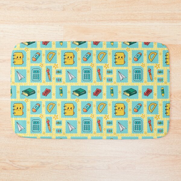 Item preview, Playful School Supplies and ABC Pattern Drawstring Bags designed and sold by FestivityFinds.