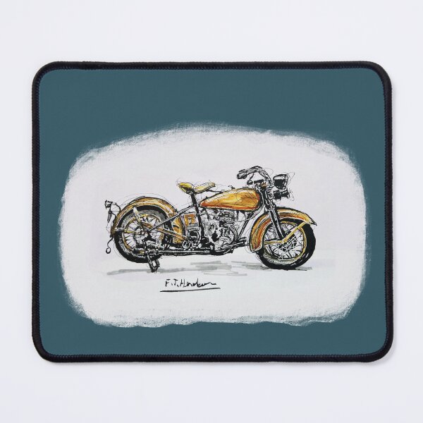 Item preview, Old yellow Harley designed and sold by Francohanekom.