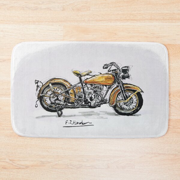 Item preview, Old yellow Harley designed and sold by Francohanekom.
