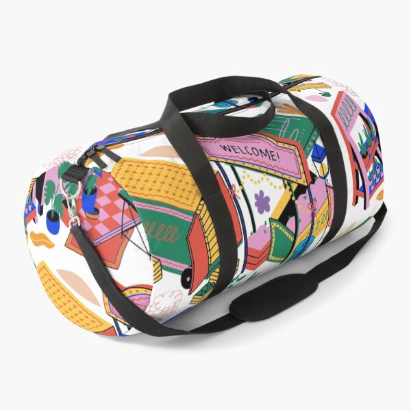 Item preview, Colorful Farmers Market Illustration – Vibrant Retro Outdoor Market Scene designed and sold by lunacustomsph.