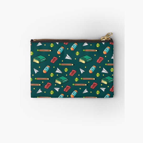 Item preview, Colorful School Supplies Pattern Drawstring Bags designed and sold by FestivityFinds.