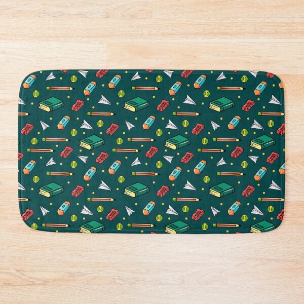 Item preview, Colorful School Supplies Pattern Drawstring Bags designed and sold by FestivityFinds.