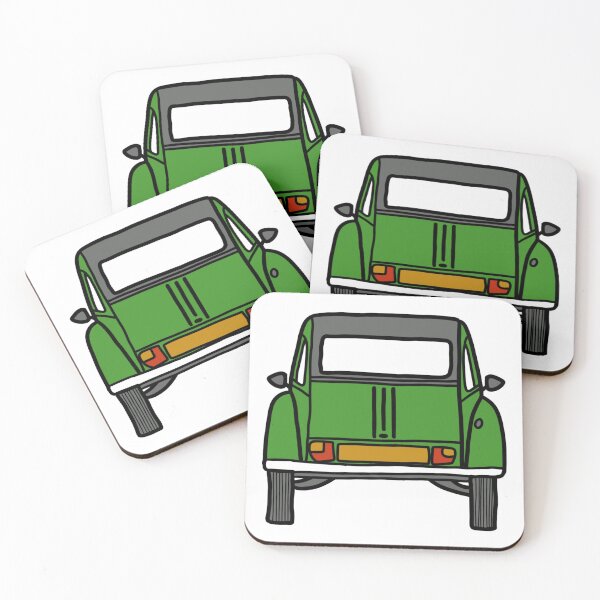 Item preview, Citroën 2CV in bamboo green designed and sold by OhNoNotAgain42.
