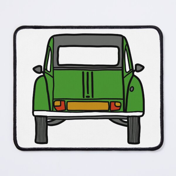 Item preview, Citroën 2CV in bamboo green designed and sold by OhNoNotAgain42.