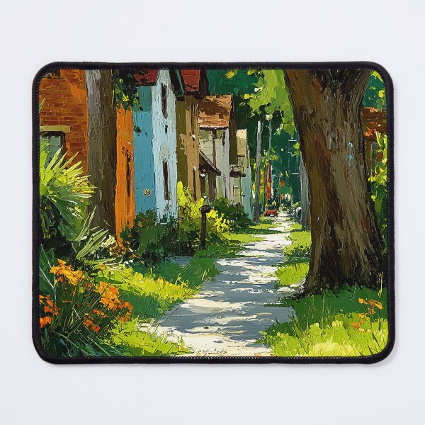 Item preview, The Whisper of Maple Lane in the American suburbs designed and sold by Proyava.Art.