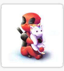 Baby Deadpool Sticker