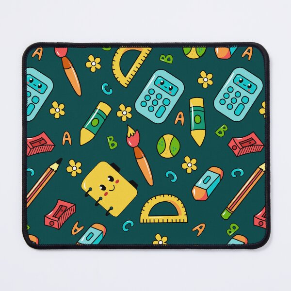 Item preview, Kawaii Calculators, notebooks, ABC & School Supplies Drawstring Bags designed and sold by FestivityFinds.
