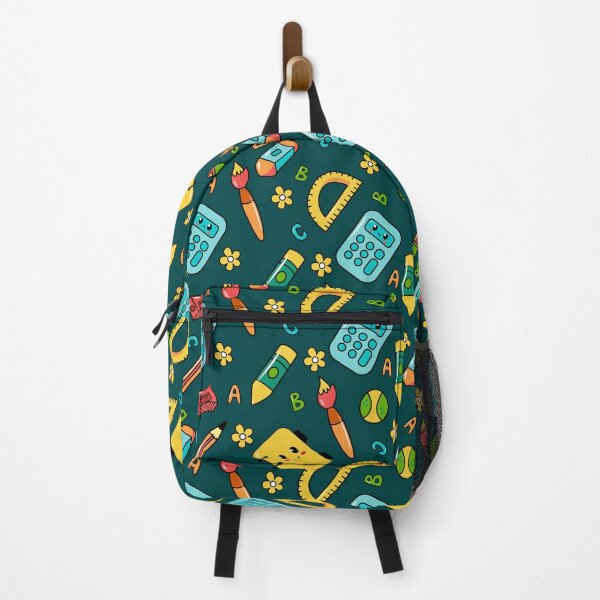 Item preview, Kawaii Calculators, notebooks, ABC & School Supplies Drawstring Bags designed and sold by FestivityFinds.