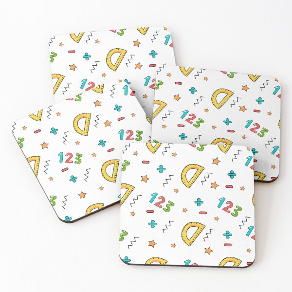Item preview, Fun Math Pattern with Numbers & Protractors – Back to School Notebooks designed and sold by FestivityFinds.