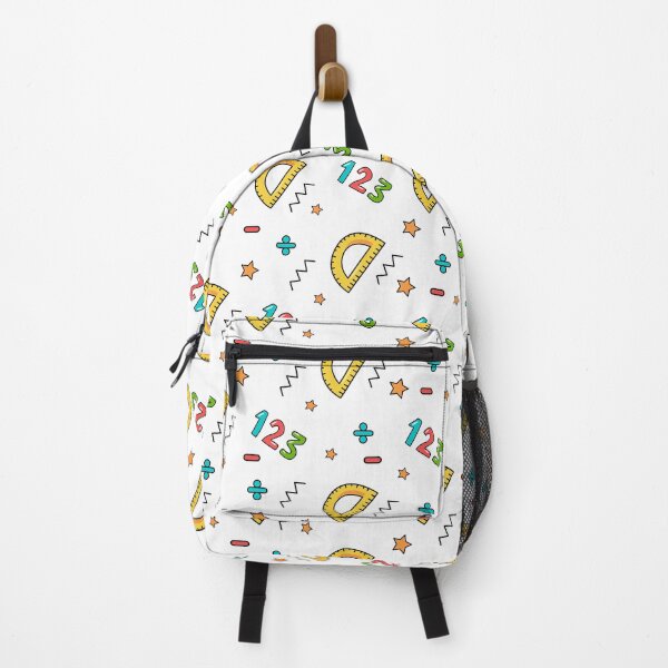 Item preview, Fun Math Pattern with Numbers & Protractors – Back to School Notebooks designed and sold by FestivityFinds.
