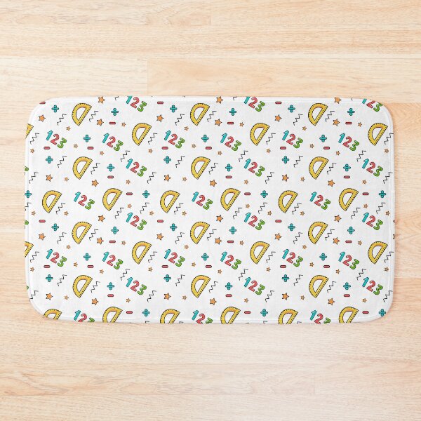 Item preview, Fun Math Pattern with Numbers & Protractors – Back to School Notebooks designed and sold by FestivityFinds.