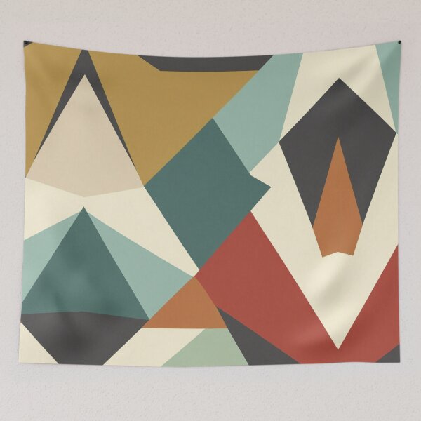 Item preview, Mid-Century Modern Geometric Abstract designed and sold by brain-cell.