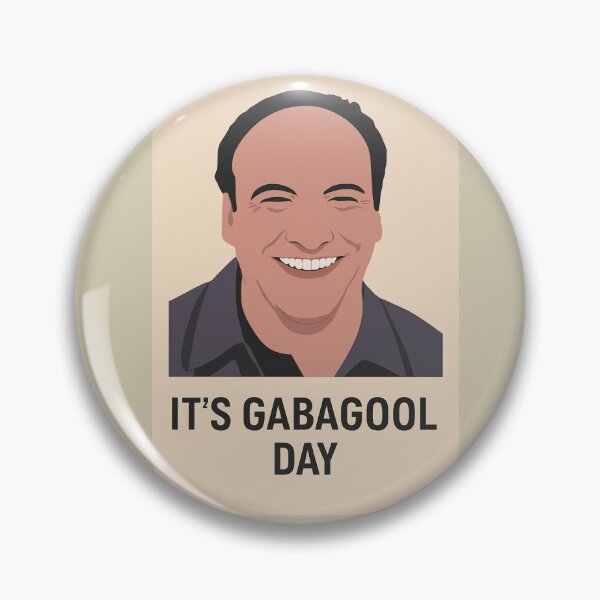 Item preview, Tony Soprano Smiling – Gabagool Day Tribute designed and sold by ahmed-tabti.