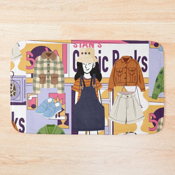 Item preview, Cozy Cottagecore Wardrobe Illustration – Retro Fashion Outfit Aesthetic designed and sold by lunacustomsph.