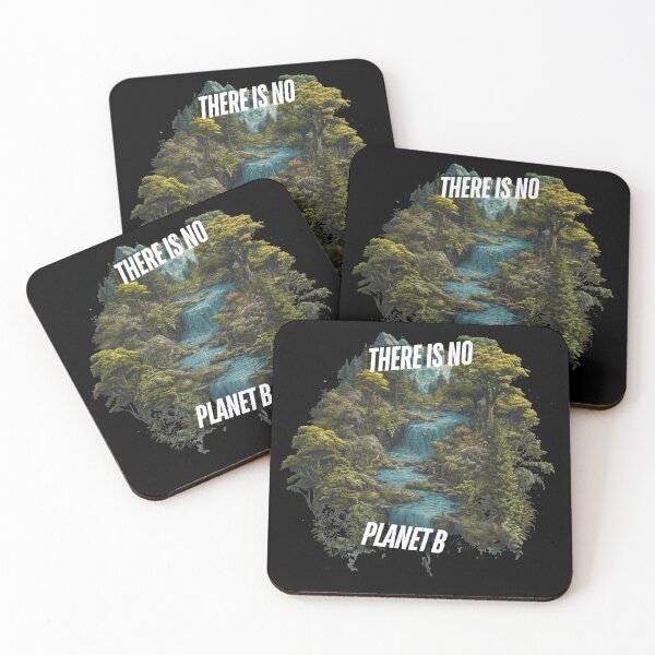 Item preview, There Is No Planet B – Climate Activism Nature Sticker designed and sold by MomentumbyOla.