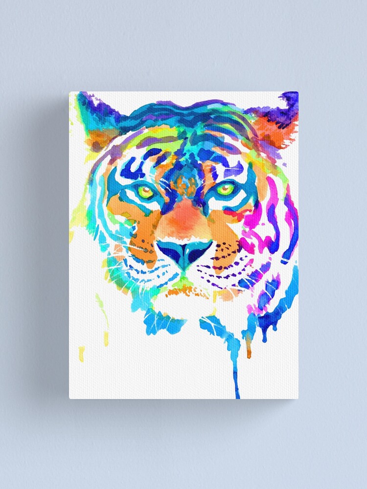"Tiger" Canvas Print for Sale by WishingInkwell Redbubble