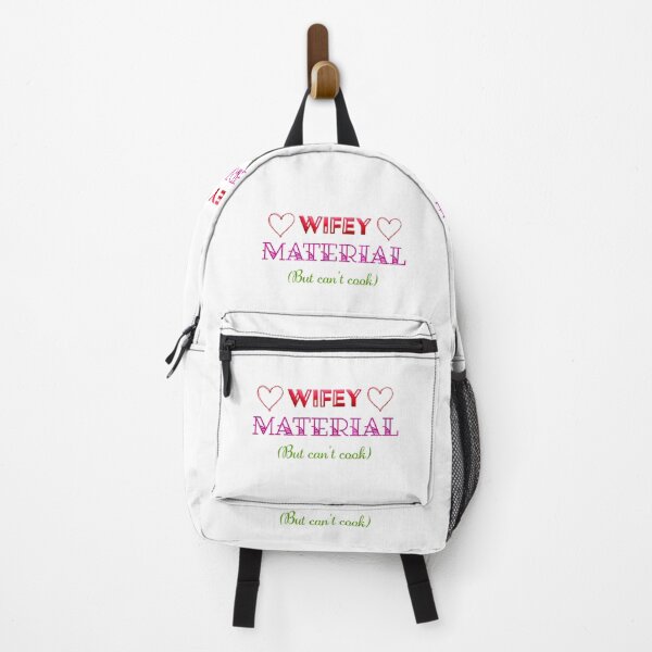 Item preview, Wifey Material (But Can’t Cook) – Funny Relationship Quote Design Art designed and sold by NEXARZ.