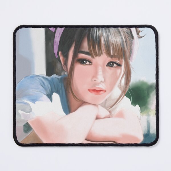 Artikelvorschau, Dreamy Korean Girl Portrait – Soft Light Aesthetic Art for Calm Wall Decor entworfen und verkauft von Neonyx2020.