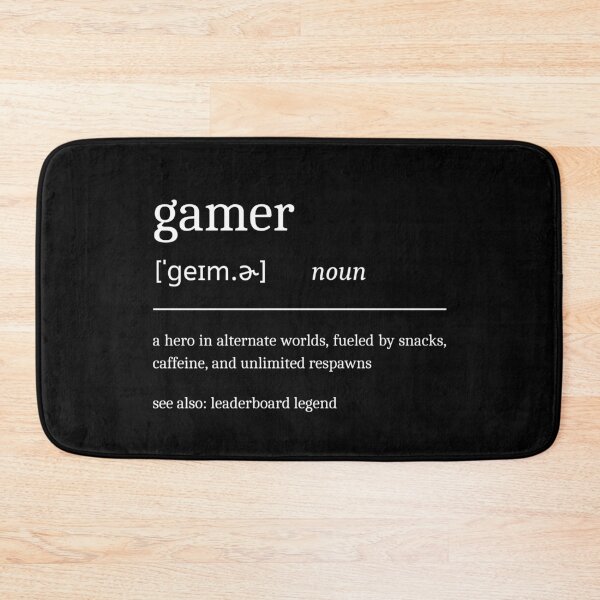 Item preview, Gamer Definition Funny Sarcastic Gaming Dictionary designed and sold by StrideSuccess.