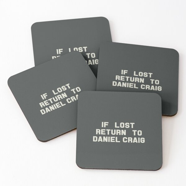 Item preview, If Lost Return to Daniel Craig Tee designed and sold by deluluhaze.