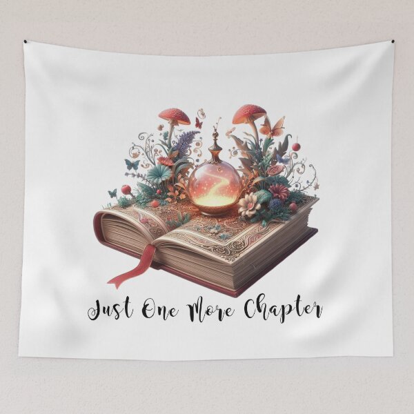 Item preview, Just One More Chapter designed and sold by HIAHVIBES.