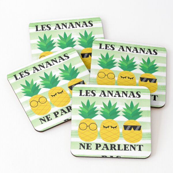 Item preview, Les Ananas ne Parlent Pas! designed and sold by letshirtshop.