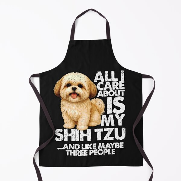 Item preview, ALL I CARE ABOUT IS MY SHIH TZU | Pets and Dogs lovers for Men and Women t-shirt designed and sold by panchiTWO.