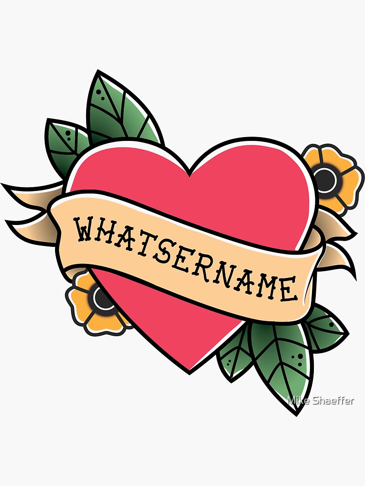 Thumbnail 3 of 3, Sticker, Whatsername Forever designed and sold by FatherShaeffer.