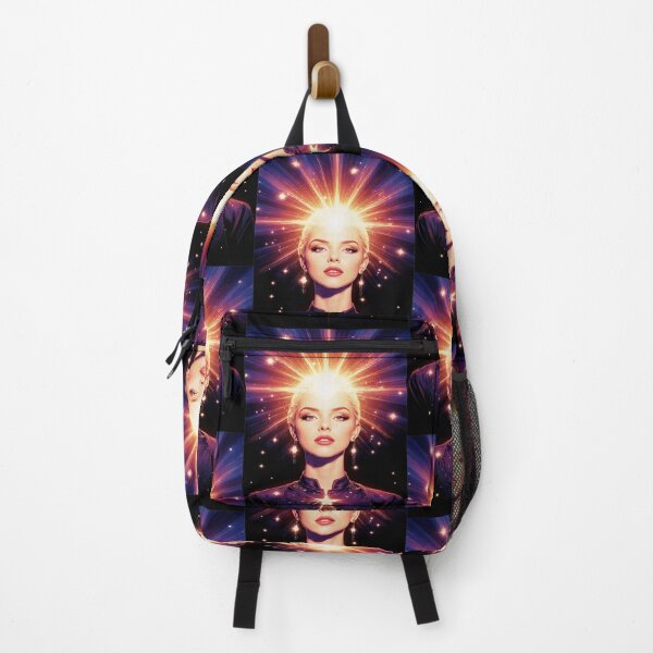 Item preview, Dolled Up Radiant Soul — Celestial Pop Art Portrait of a Strong Woman designed and sold by Ojo de Lilith.
