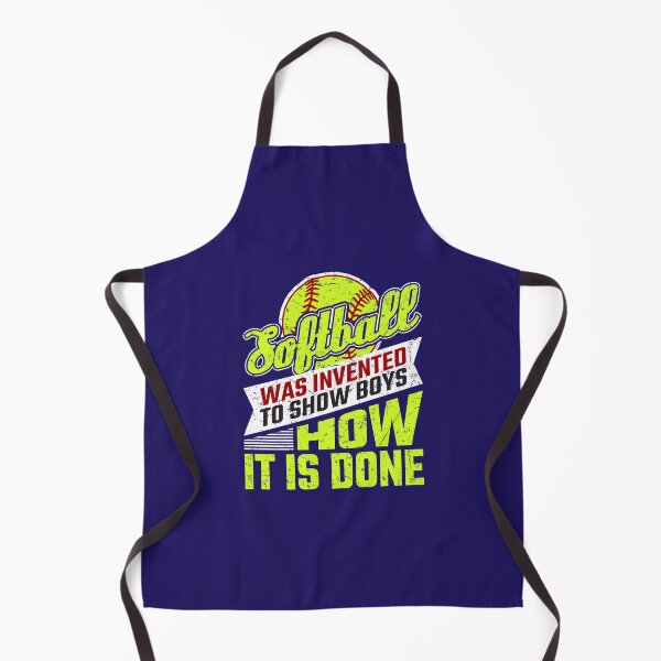 Item preview, Softball Was Invented to Show Boys How It's Done designed and sold by jaygo.