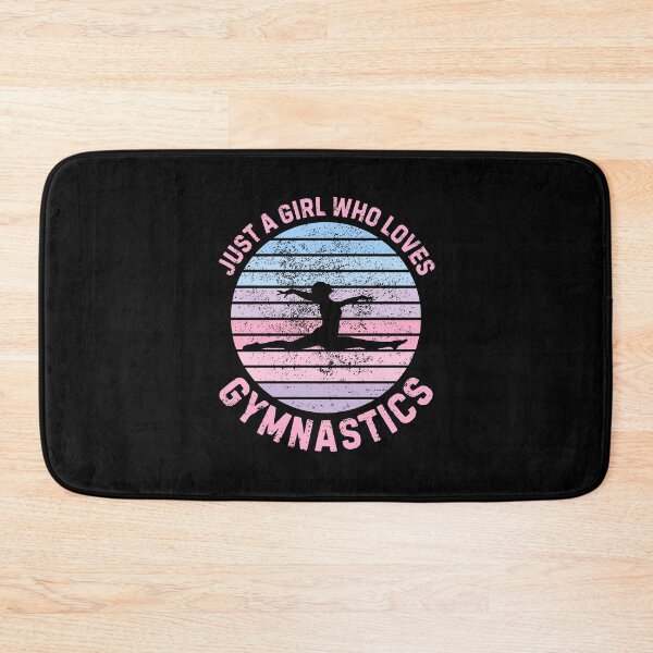 Item preview, Just A Girl Who Loves Gymnastics Pink Gymnast designed and sold by StrideSuccess.