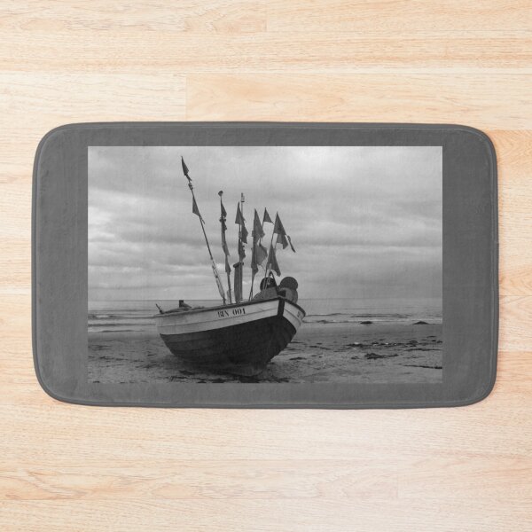Item preview, fishing boat, b&w designed and sold by Nordic Waters Collection.