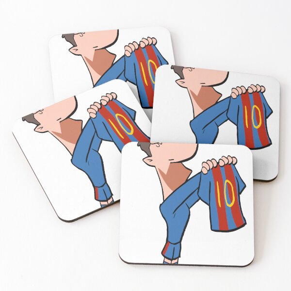 Item preview, El Clásico Silence – Cartoon Messi designed and sold by Omar Momani.