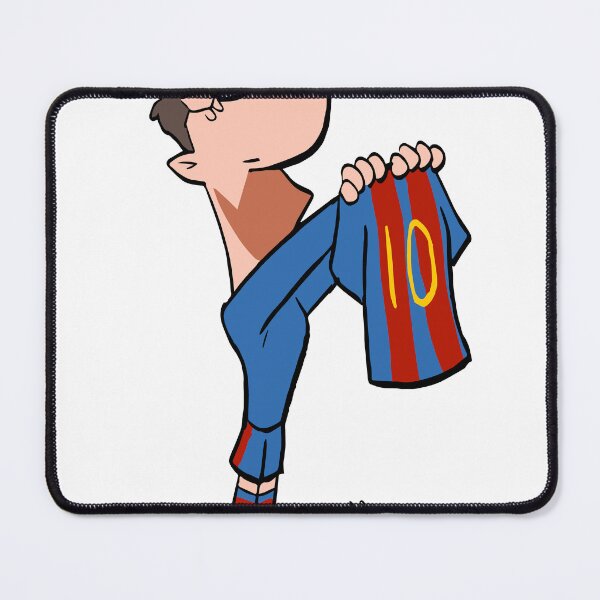 Item preview, El Clásico Silence – Cartoon Messi designed and sold by Omar Momani.