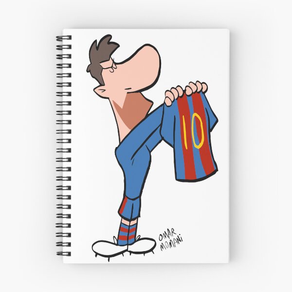 Item preview, El Clásico Silence – Cartoon Messi designed and sold by Omar Momani.