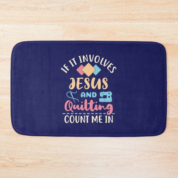 Item preview, Si se trata de acolchado y Jesús, cuenten conmigo designed and sold by jaygo.